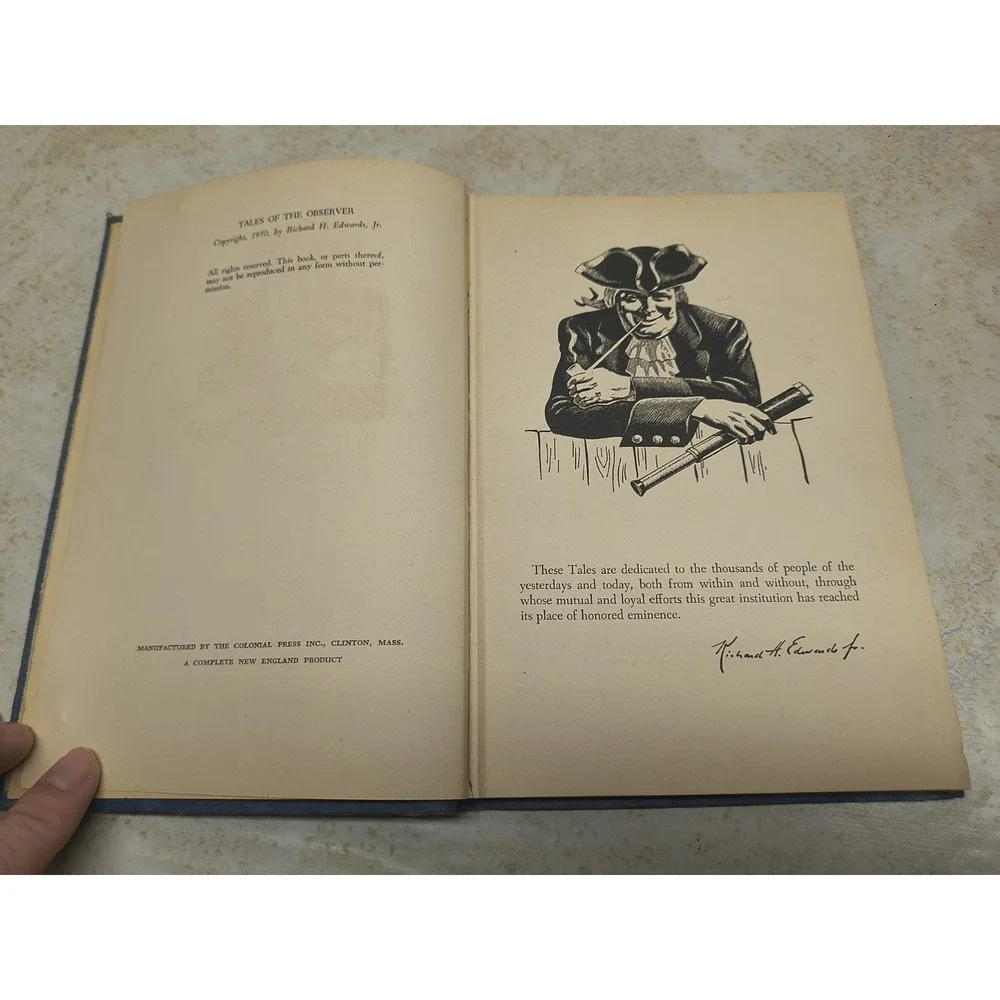 Tales of the Observer- Jordan Marsh Centennial by Richard Edwards,‎ Jr 1950